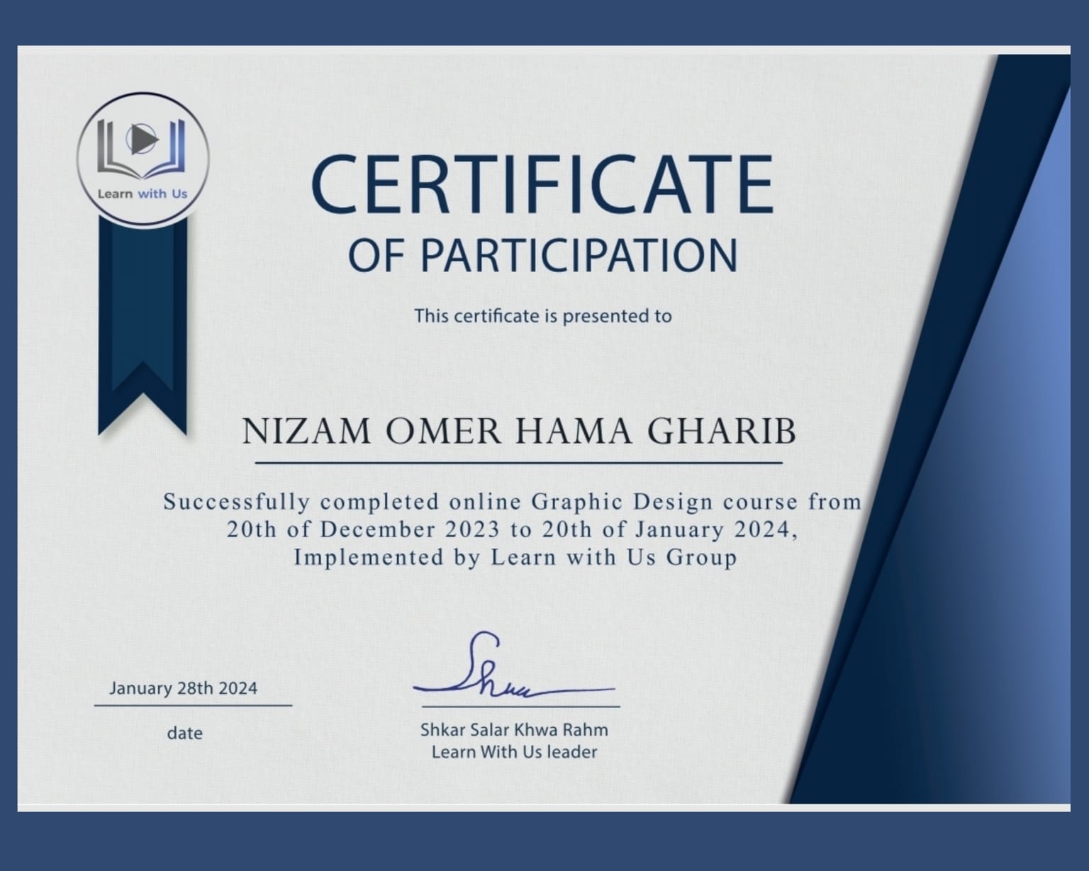 Graphic Design Graphic Design certification