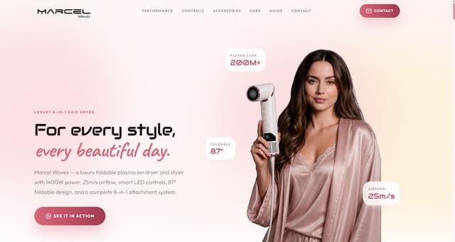Marcel Waves - Luxury Hair Dryer