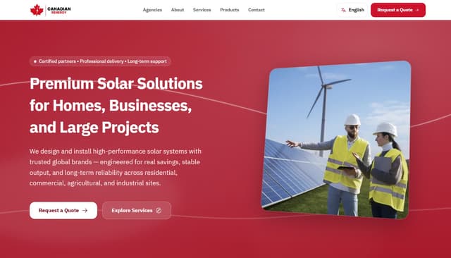 Canadian Renergy - Solar Energy Solutions